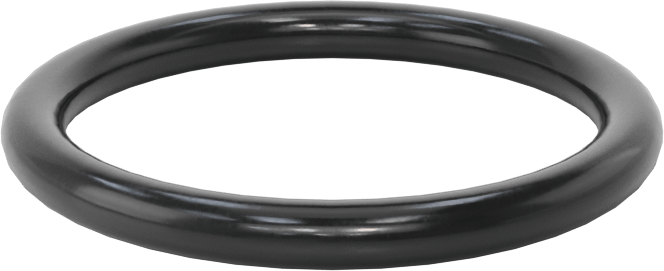 Kimyasala Dayanıklı Viton® Floroelastomer O-Ring, Süper Esnek, 1/8 Kesirli Genişlik, Dash No. 217