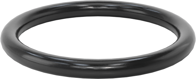 Kimyasala Dayanıklı Viton® Floroelastomer O-Ring, Süper Esnek, 1/8 Kesirli Genişlik, Dash No. 218