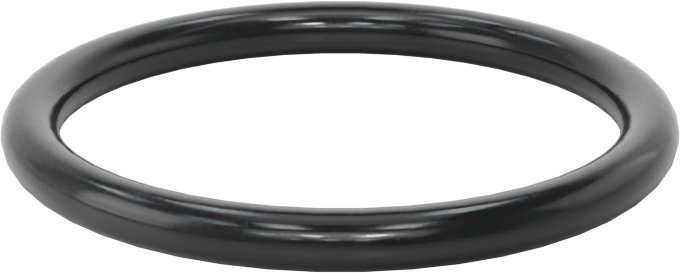 Kimyasala Dayanıklı Viton® Floroelastomer O-Ring, Süper Esnek, 1/8 Kesirli Genişlik, Dash No. 220