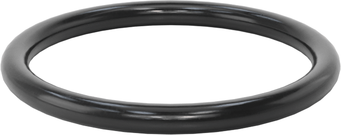 Kimyasala Dayanıklı Viton® Floroelastomer O-Ring, Süper Esnek, 1/8 Kesirli Genişlik, Dash No. 221