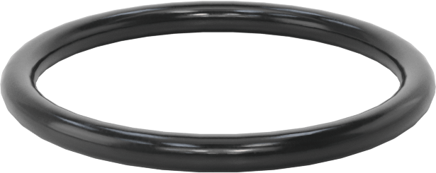 Kimyasala Dayanıklı Viton® Floroelastomer O-Ring, Süper Esnek, 1/16 Kesirli Genişlik, Dash No. 018