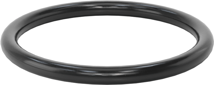 Kimyasala Dayanıklı Viton® Floroelastomer O-Ring, Süper Esnek, 1/8 Kesirli Genişlik, Dash No. 222