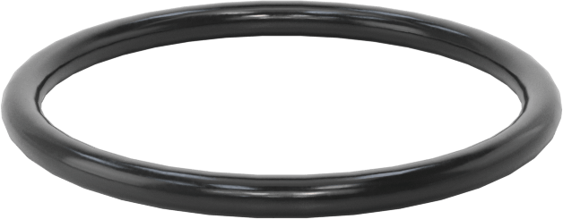 Kimyasala Dayanıklı Viton® Floroelastomer O-Ring, Süper Esnek, 1/16 Kesirli Genişlik, Dash No. 020