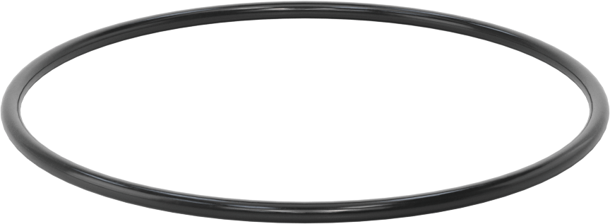 Kimyasala Dayanıklı Viton® Floroelastomer O-Ring, Süper Esnek, 1/8 Kesirli Genişlik, Dash No. 243