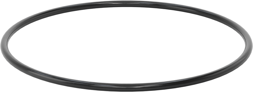 Kimyasala Dayanıklı Viton® Floroelastomer O-Ring, Süper Esnek, 1/8 Kesirli Genişlik, Dash No. 246