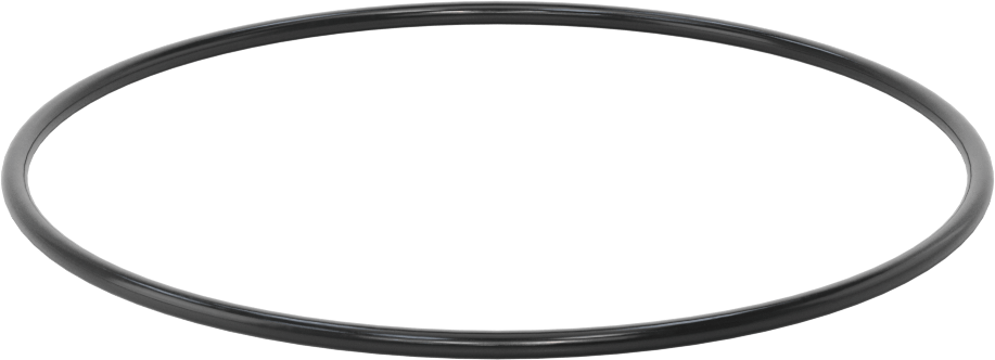 Kimyasala Dayanıklı Viton® Floroelastomer O-Ring, Süper Esnek, 1/8 Kesirli Genişlik, Dash No. 251