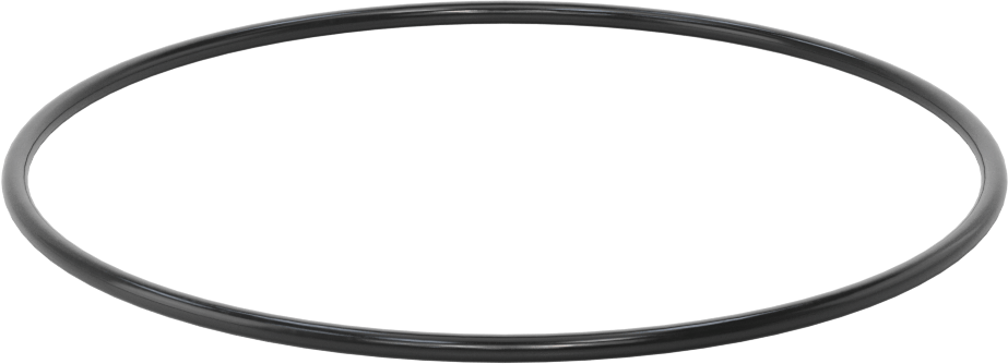 Kimyasala Dayanıklı Viton® Floroelastomer O-Ring, Süper Esnek, 1/8 Kesirli Genişlik, Dash No. 252