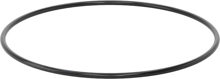 Kimyasala Dayanıklı Viton® Floroelastomer O-Ring, Süper Esnek, 1/8 Kesirli Genişlik, Dash No. 255