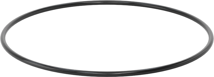 Kimyasala Dayanıklı Viton® Floroelastomer O-Ring, Süper Esnek, 1/8 Kesirli Genişlik, Dash No. 256