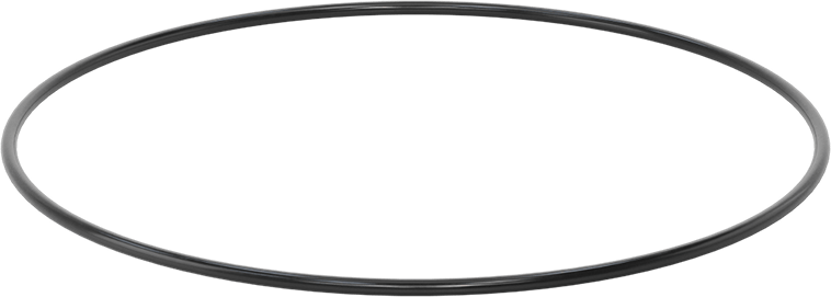 Kimyasala Dayanıklı Viton® Floroelastomer O-Ring, Süper Esnek, 1/8 Kesirli Genişlik, Dash No. 263