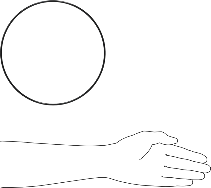 Kimyasala Dayanıklı Viton® Floroelastomer O-Ring, Süper Esnek, 1/8 Kesirli Genişlik, Dash No. 266