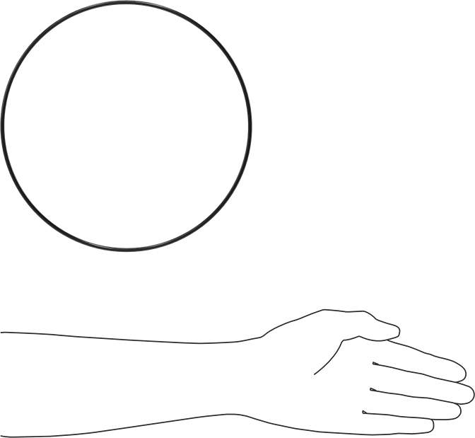 Kimyasala Dayanıklı Viton® Floroelastomer O-Ring, Süper Esnek, 1/8 Kesirli Genişlik, Dash No. 268