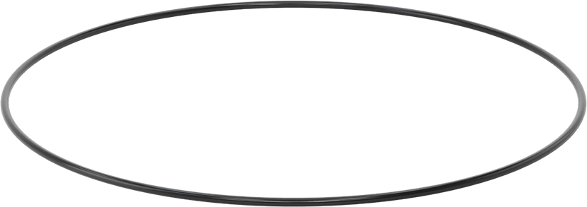 Kimyasala Dayanıklı Viton® Floroelastomer O-Ring, Süper Esnek, 1/8 Kesirli Genişlik, Dash No. 274