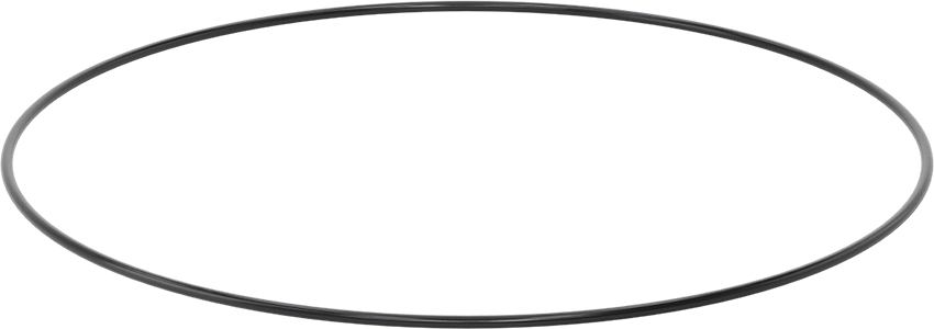 Kimyasala Dayanıklı Viton® Floroelastomer O-Ring, Süper Esnek, 1/8 Kesirli Genişlik, Dash No. 276