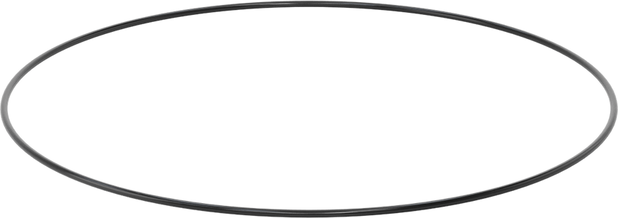 Kimyasala Dayanıklı Viton® Floroelastomer O-Ring, Süper Esnek, 1/8 Kesirli Genişlik, Dash No. 278