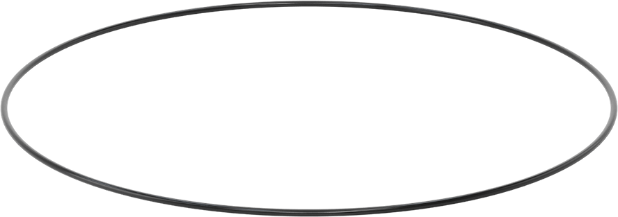 Kimyasala Dayanıklı Viton® Floroelastomer O-Ring, Süper Esnek, 1/8 Kesirli Genişlik, Dash No. 279