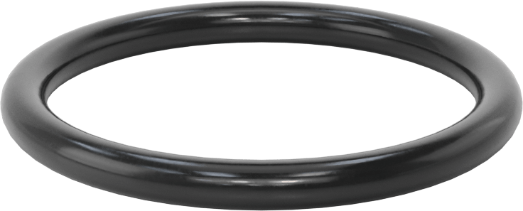 Kimyasala Dayanıklı Viton® Floroelastomer O-Ring, Süper Esnek, 3/16 Kesirli Genişlik, Dash No. 329