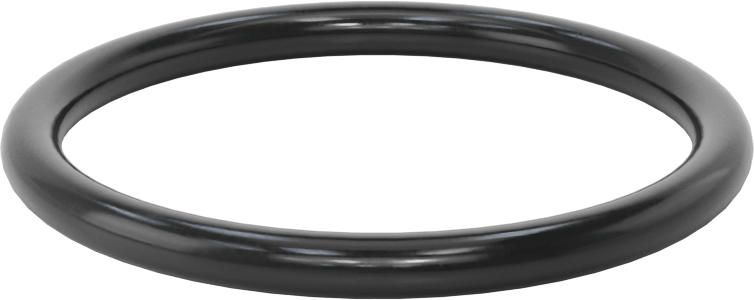 Kimyasala Dayanıklı Viton® Floroelastomer O-Ring, Süper Esnek, 3/16 Kesirli Genişlik, Dash No. 331