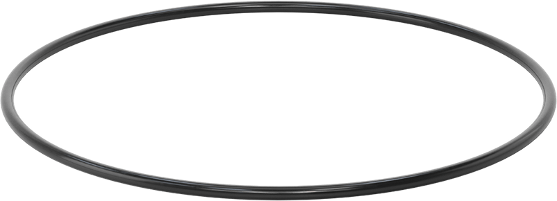 Kimyasala Dayanıklı Viton® Floroelastomer O-Ring, Süper Esnek, 3/16 Kesirli Genişlik, Dash No. 372
