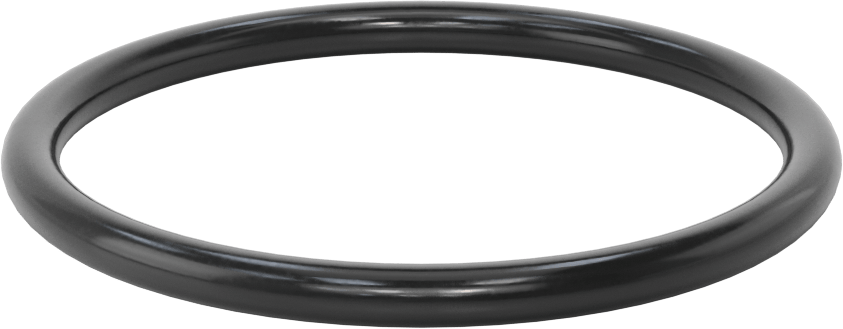 Kimyasala Dayanıklı Viton® Floroelastomer O-Ring, Süper Esnek, 1/4 Kesirli Genişlik, Dash No. 417