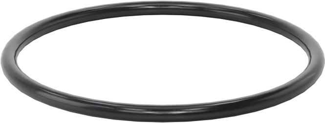 Kimyasala Dayanıklı Viton® Floroelastomer O-Ring, Süper Esnek, 1/16 Kesirli Genişlik, Dash No. 027