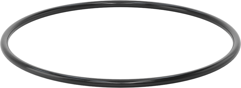 Kimyasala Dayanıklı Viton® Floroelastomer O-Ring, Süper Esnek, 1/4 Kesirli Genişlik, Dash No. 445