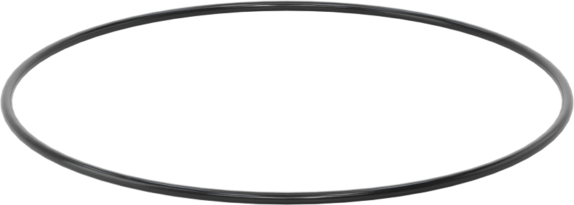 Kimyasala Dayanıklı Viton® Floroelastomer O-Ring, Süper Esnek, 1/16 Kesirli Genişlik, Dash No. 043