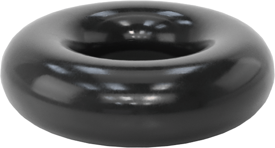 Kimyasala Dayanıklı Viton® Floroelastomer O-Ring, Süper Esnek, 3/32 Kesirli Genişlik, Dash No. 105