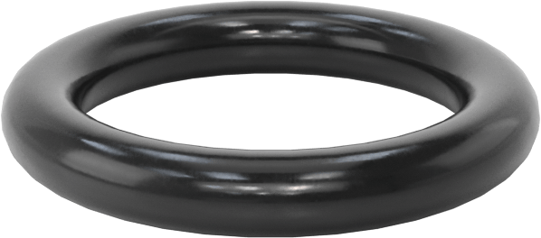 Kimyasala Dayanıklı Viton® Floroelastomer O-Ring, Süper Esnek, 3/32 Kesirli Genişlik, Dash No. 112