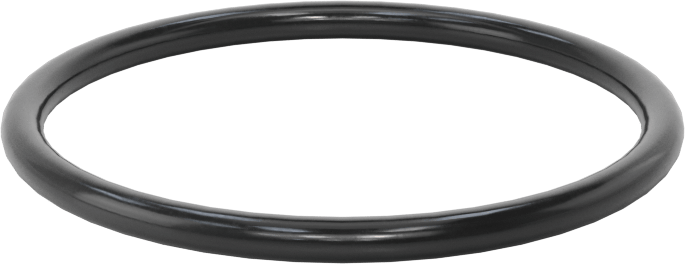 Kimyasala Dayanıklı Viton® Floroelastomer O-Ring, Süper Esnek, 3/32 Kesirli Genişlik, Dash No. 128