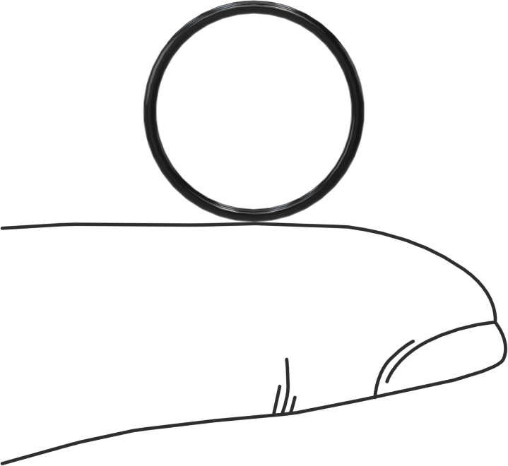 Suya ve Buhara Dayanıklı EPDM O-Ring, 1 mm Genişlik, 15 mm İç Çap