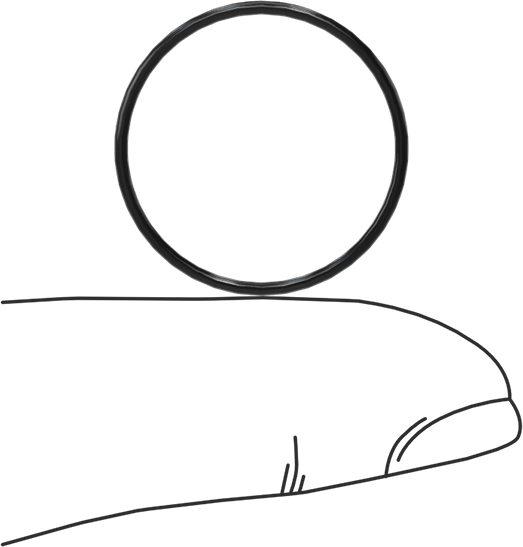 Suya ve Buhara Dayanıklı EPDM O-Ring, 1 mm Genişlik, 20 mm İç Çap