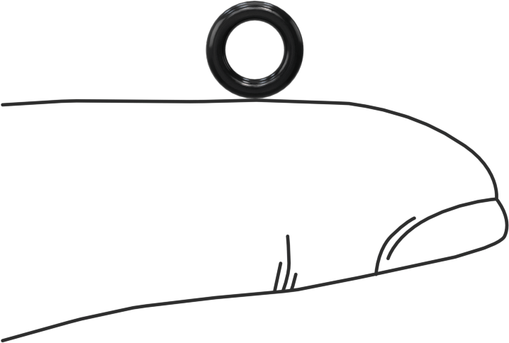 Suya ve Buhara Dayanıklı EPDM O-Ring, 1.5 mm Genişlik, 4.5 mm İç Çap