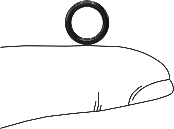 Suya ve Buhara Dayanıklı EPDM O-Ring, 1.5 mm Genişlik, 7 mm İç Çap