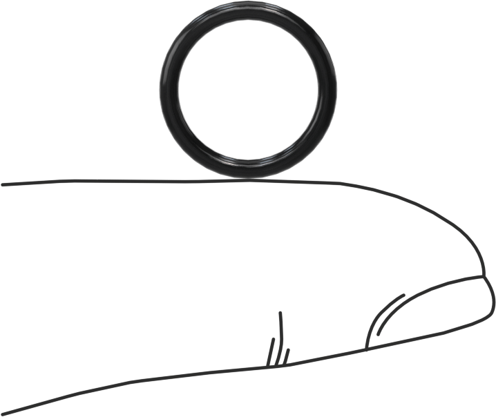 Suya ve Buhara Dayanıklı EPDM O-Ring, 1.5 mm Genişlik, 11 mm İç Çap