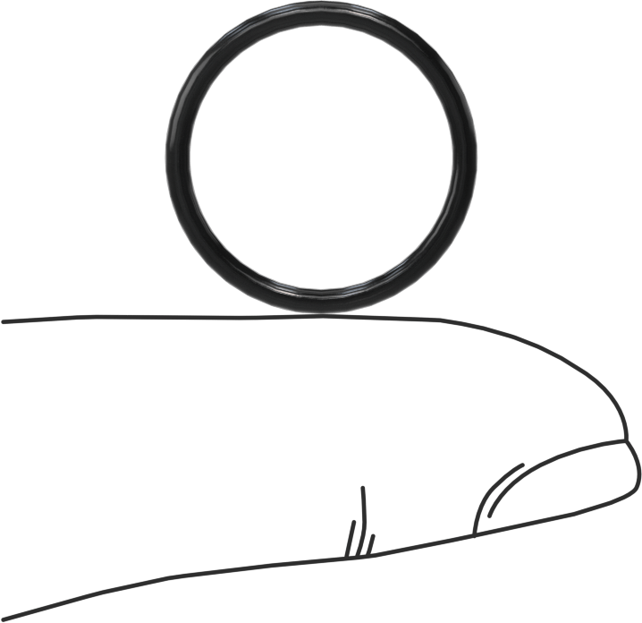 Suya ve Buhara Dayanıklı EPDM O-Ring, 1.5 mm Genişlik, 16 mm İç Çap