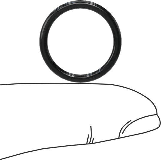 Suya ve Buhara Dayanıklı EPDM O-Ring, 2 mm Genişlik, 16 mm İç Çap