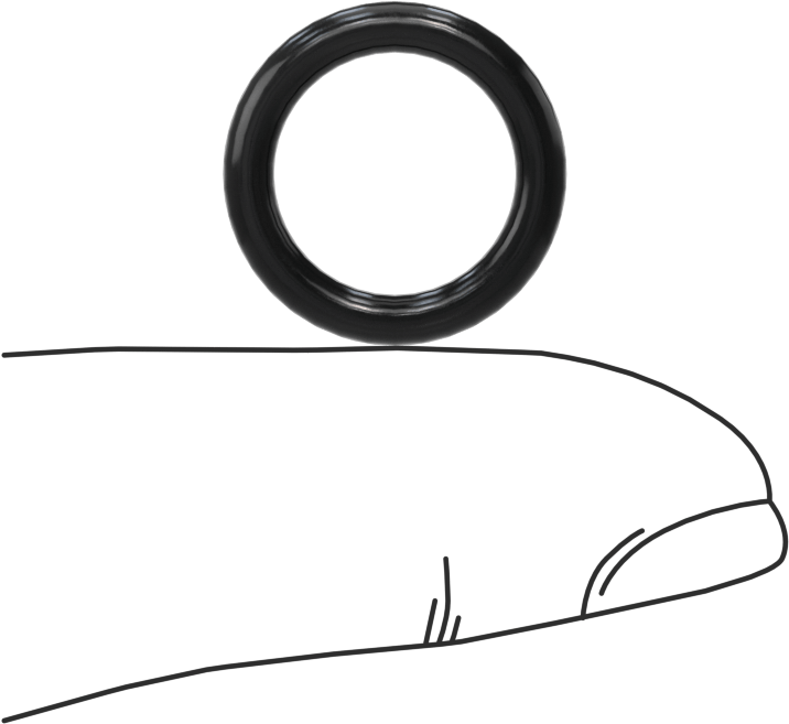 Suya ve Buhara Dayanıklı EPDM O-Ring, 2.5 mm Genişlik, 12 mm İç Çap