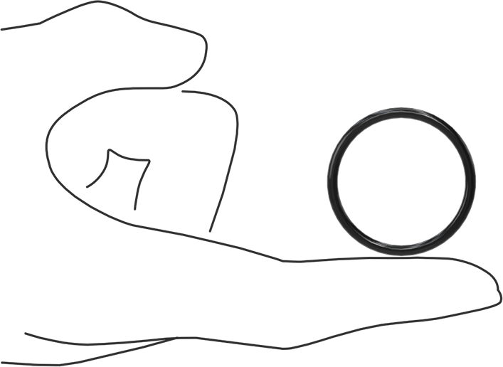 Suya ve Buhara Dayanıklı EPDM O-Ring, 2.5 mm Genişlik, 30 mm İç Çap