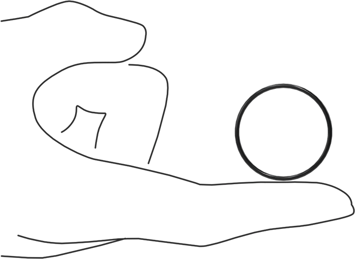 Yağa Dayanıklı Buna-N O-Ring, 1.5 mm Genişlik, 29.5 mm İç Çap