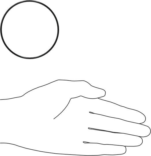 Yağa Dayanıklı Buna-N O-Ring, 2 mm Genişlik, 68 mm İç Çap