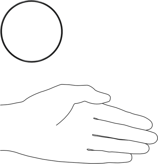 Yağa Dayanıklı Buna-N O-Ring, 2 mm Genişlik, 69 mm İç Çap