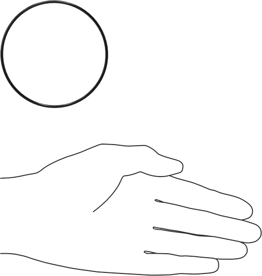 Yağa Dayanıklı Buna-N O-Ring, 2 mm Genişlik, 72 mm İç Çap