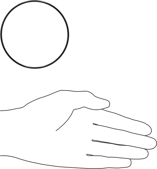 Yağa Dayanıklı Buna-N O-Ring, 2 mm Genişlik, 77 mm İç Çap