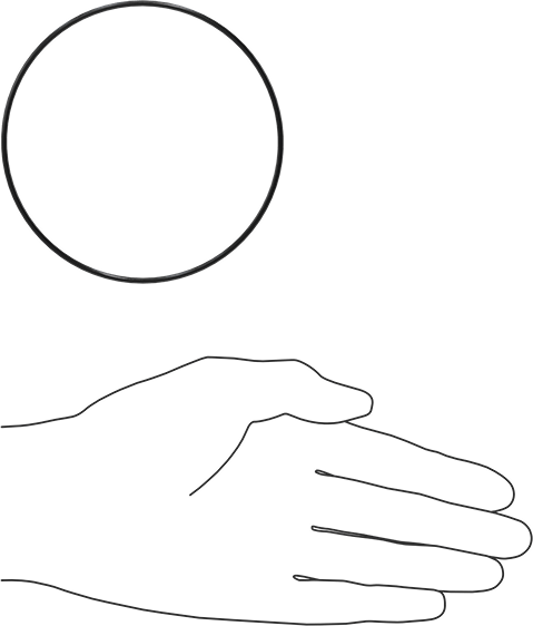 Yağa Dayanıklı Buna-N O-Ring, 2 mm Genişlik, 94 mm İç Çap