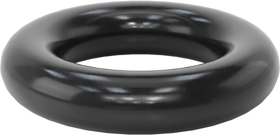 Yağa Dayanıklı Buna-N O-Ring, 2.4 mm Genişlik, 6.6 mm İç Çap