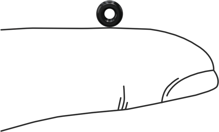 Yağa Dayanıklı Buna-N O-Ring, 1.5 mm Genişlik, 1.8 mm İç Çap