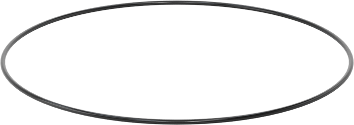 Yağa Dayanıklı Buna-N O-Ring, 2 mm Genişlik, 149.5 mm İç Çap