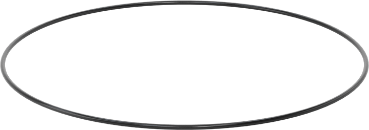Yağa Dayanıklı Buna-N O-Ring, 2 mm Genişlik, 156 mm İç Çap