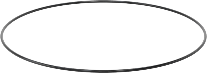 Yağa Dayanıklı Buna-N O-Ring, 2 mm Genişlik, 160 mm İç Çap